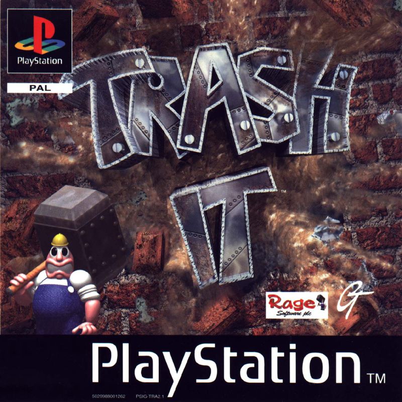 Trash It box art for Playstation
